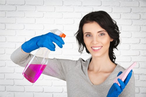 Local mattress cleaning process for improved bedroom freshness